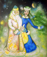 Дед Мороз и Снегурочка *2000*